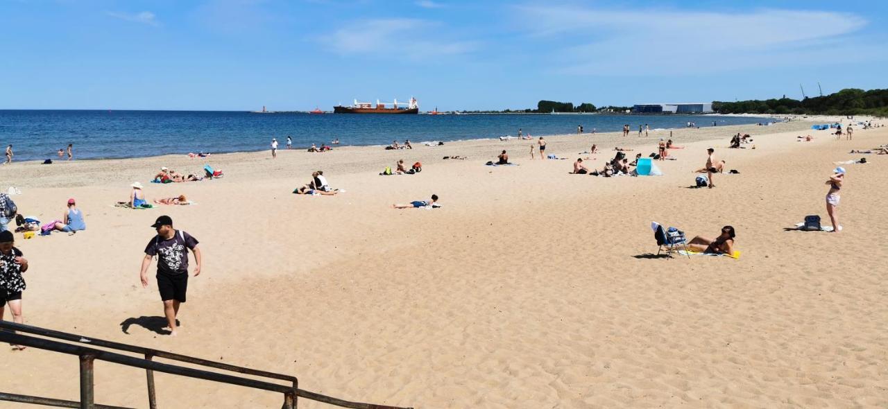 Wow Flou Przystan Letnica Apartamenty 700M Plaza Gdansk Bagian luar foto